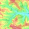 Süßkofen topographic map, elevation, terrain