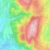 Dingier topographic map, elevation, terrain