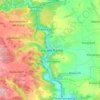 Gars am Kamp topographic map, elevation, terrain