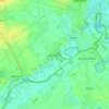 Outrijve topographic map, elevation, terrain
