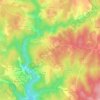 La Ramade topographic map, elevation, terrain