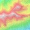 Hochblassen topographic map, elevation, terrain