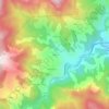 Redo topographic map, elevation, terrain