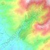 Steni Dirfyos topographic map, elevation, terrain