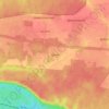 Урняк topographic map, elevation, terrain