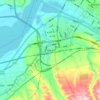 张湾乡 topographic map, elevation, terrain