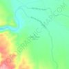 Cerro Bayo topographic map, elevation, terrain