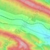 Mainzholzen topographic map, elevation, terrain