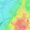 Kunstberg topographic map, elevation, terrain