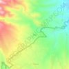 Nita topographic map, elevation, terrain
