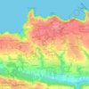 Mescran topographic map, elevation, terrain