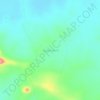 Tapare Nord topographic map, elevation, terrain