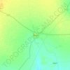 Phagi topographic map, elevation, terrain