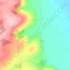 Strand topographic map, elevation, terrain