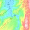 Darkush topographic map, elevation, terrain