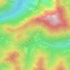 Winkel topographic map, elevation, terrain