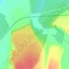 Trabancos topographic map, elevation, terrain