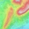 La Chapelle topographic map, elevation, terrain