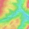 La Voute topographic map, elevation, terrain