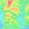 Kaneshie topographic map, elevation, terrain