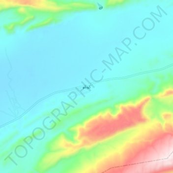 Kohlu topographic map, elevation, terrain