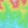 Ayioi Vavatsinias topographic map, elevation, terrain