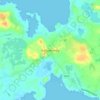Ballyconneely topographic map, elevation, terrain