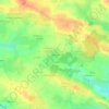 La Bougrière topographic map, elevation, terrain