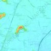 Frigo topographic map, elevation, terrain