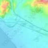 Pontecagnano Faiano topographic map, elevation, terrain