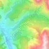 Villard Haut topographic map, elevation, terrain