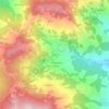 Costa topographic map, elevation, terrain