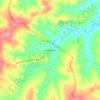 Mato-Dentro topographic map, elevation, terrain
