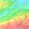 High Bonnybridge topographic map, elevation, terrain