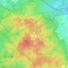 Drie topographic map, elevation, terrain