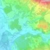 Altenbeuren topographic map, elevation, terrain