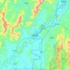 融水县 topographic map, elevation, terrain