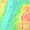 Port Aubry topographic map, elevation, terrain
