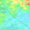 Palsweis topographic map, elevation, terrain