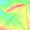 Qadyana topographic map, elevation, terrain