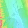 Amadores topographic map, elevation, terrain