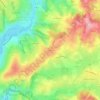 Angelin topographic map, elevation, terrain
