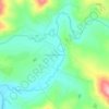 Keiskammahoek topographic map, elevation, terrain