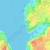 Glen Cove Landing topographic map, elevation, terrain