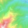 Aquila topographic map, elevation, terrain