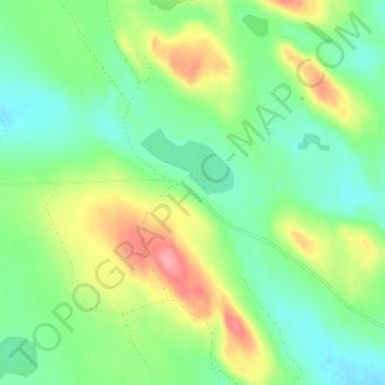 Sävsjön topographic map, elevation, terrain