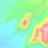 الباب topographic map, elevation, terrain