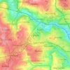 Farsley topographic map, elevation, terrain