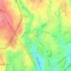 Glenville topographic map, elevation, terrain