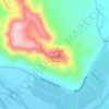 Cerro de la Virgen topographic map, elevation, terrain